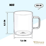 Load image into Gallery viewer, Thermo Glass Mug 11 Oz | High temperature and shock resistant
