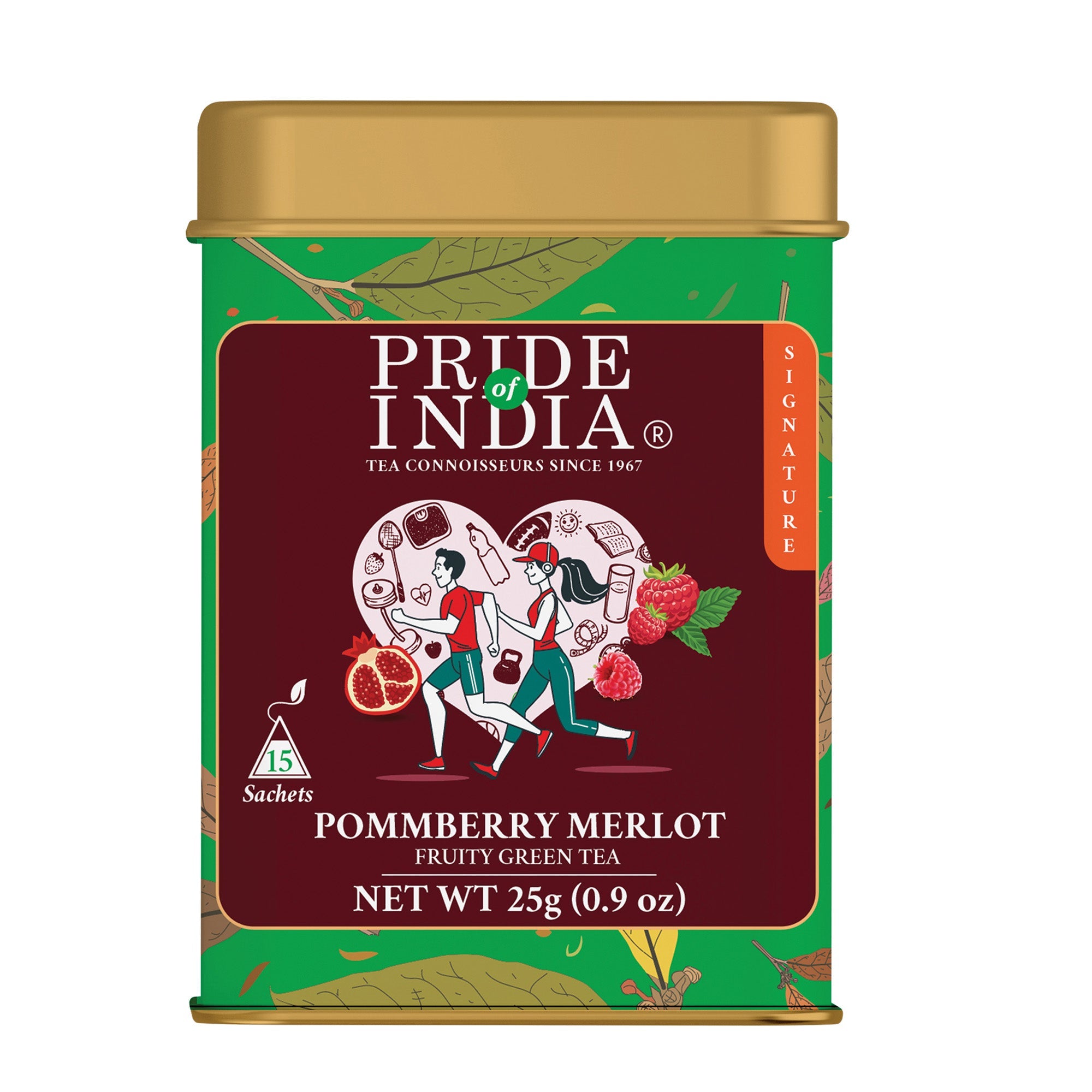 PommBerry Merlot - Fruity Green Tea Bags