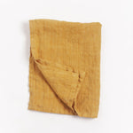 Load image into Gallery viewer, Stone Washed Linen Tea Towel - Gold

