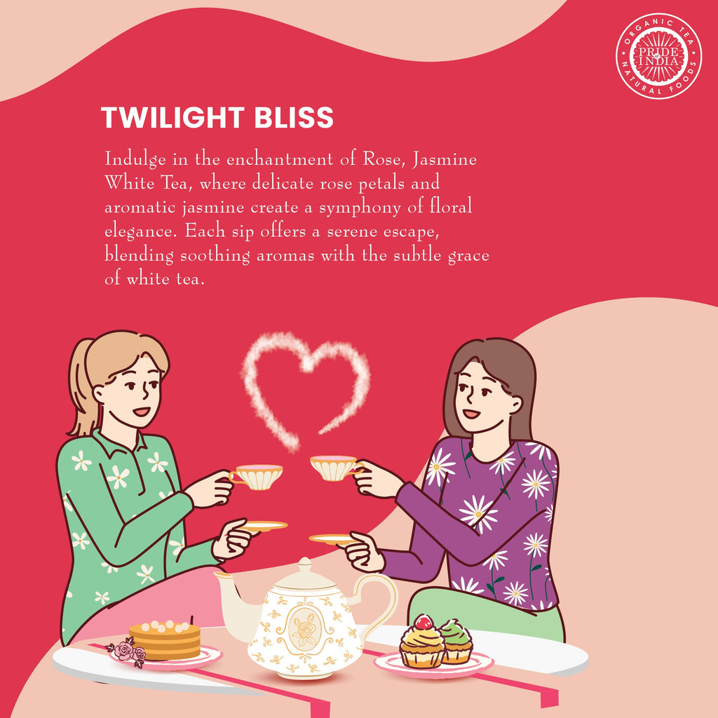 Jasmine Rose - Floral White Tea Bags