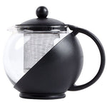 Load image into Gallery viewer, Tempered Glass Tea Pot for 2 or More w/ Removable Steel Infuser
