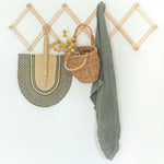 Load image into Gallery viewer, Stone Washed Linen Tea Towel - Iron Ore
