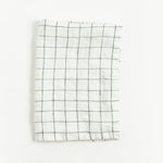Load image into Gallery viewer, Stone Washed Linen Tea Towel - Windowpane
