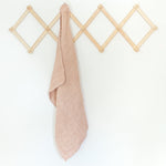 Load image into Gallery viewer, Stone Washed Linen Tea Towel - Blush
