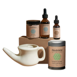 Load image into Gallery viewer, Cold &amp; Flu Support Stack | Ayurvedic Respiratory &amp; Immune Ritual
