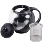 Load image into Gallery viewer, Tempered Glass Tea Pot for 2 or More w/ Removable Steel Infuser
