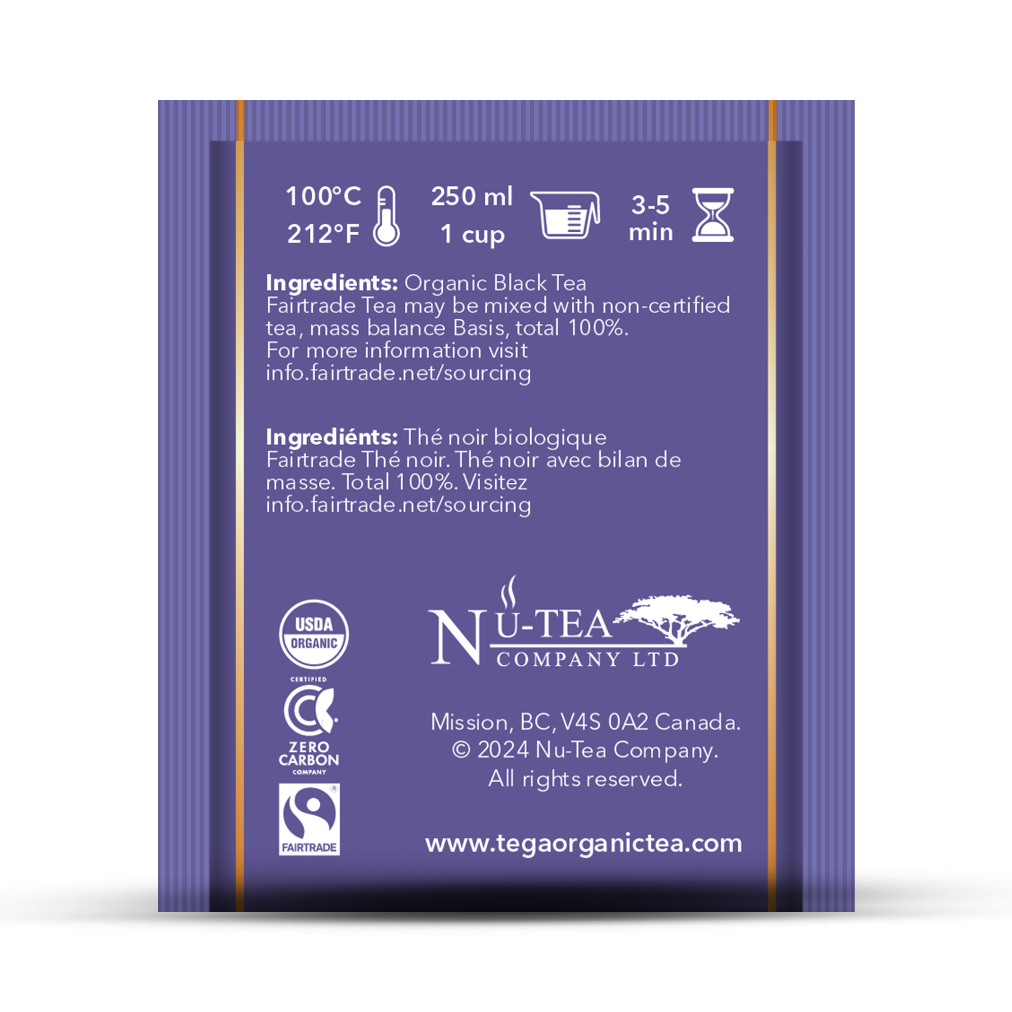 Breakfast Tea Organic Fairtrade | 100ct