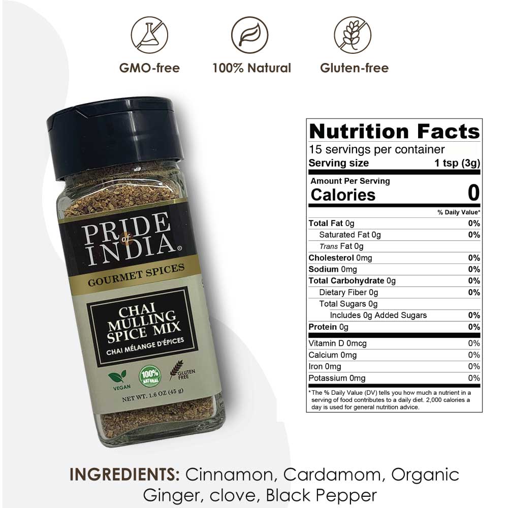 Gourmet Chai Masala Mulling Tea Spice Mix