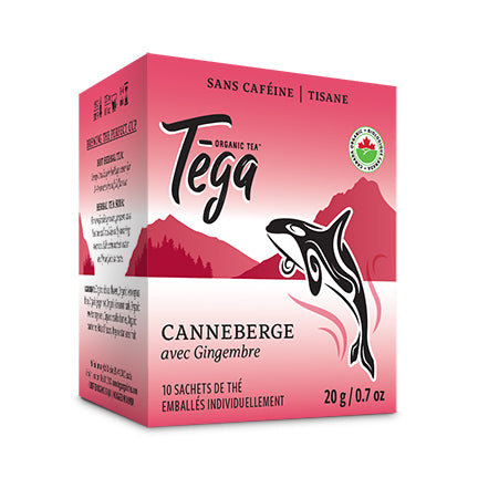 Cranberry Ginger Organic Herbal Tea