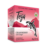 Load image into Gallery viewer, Cranberry Ginger Organic Herbal Tea
