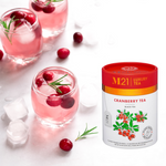 Load image into Gallery viewer, Cranberry Luxury Black Tea - 12ct Canister
