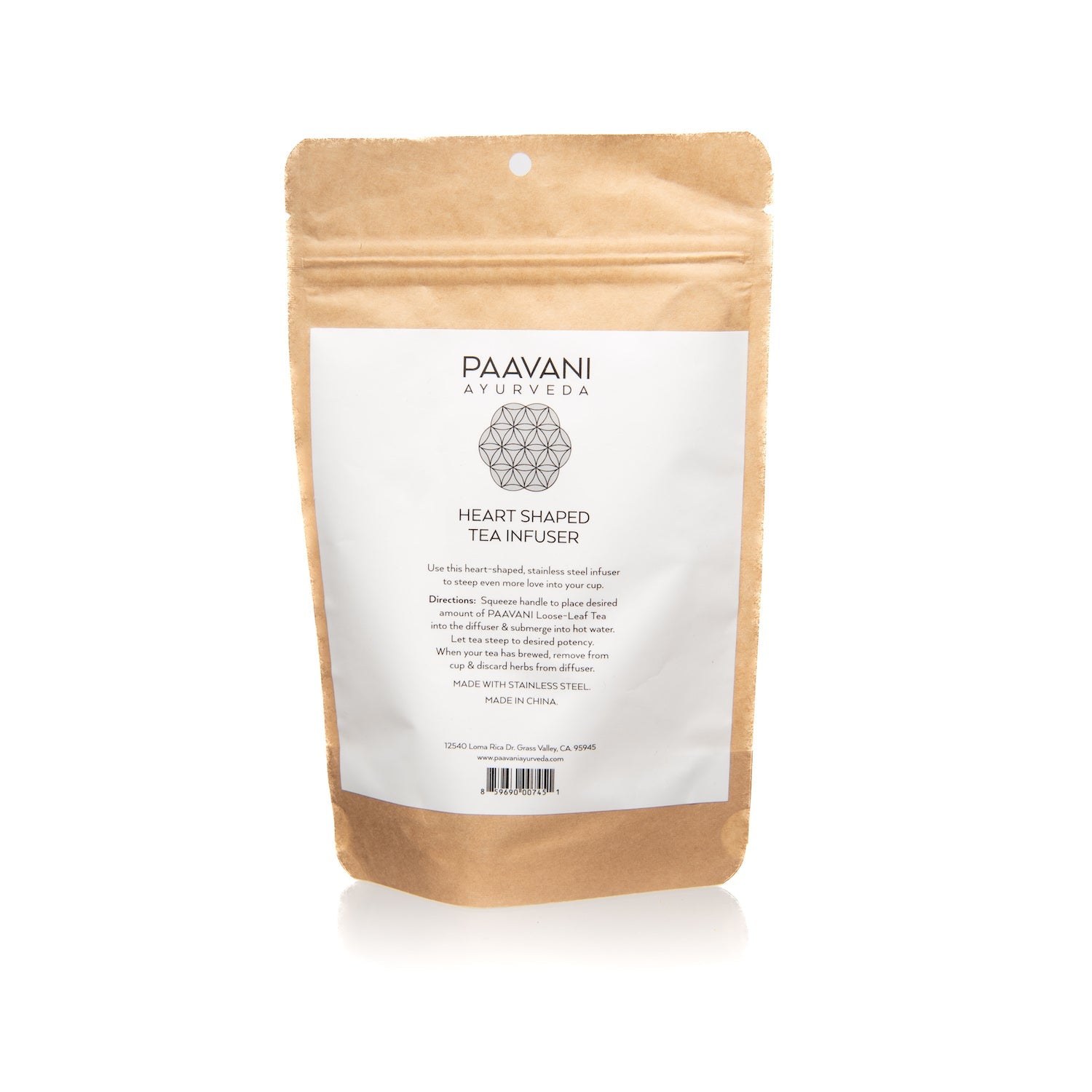 Heart Tea Infuser | Stainless Steel Strainer for Loose-Leaf Tea Rituals