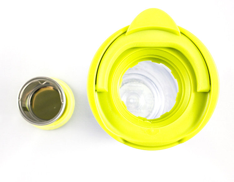 Portable Travel Tea For One - Double Walled Tumbler w/ Removable Steel Infuser, 14 Fl. oz (414ml)