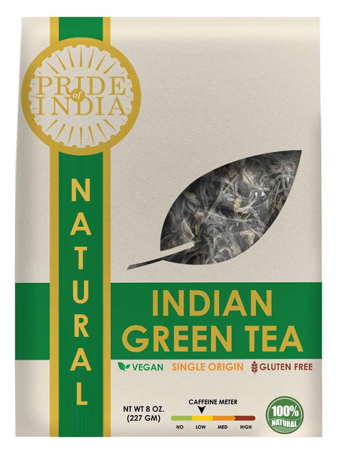 WHOLETEA Natural Indian Green Full Leaf Tea