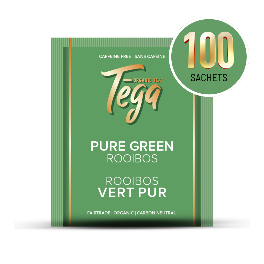 Pure Green Rooibos Organic Fairtrade | 100ct