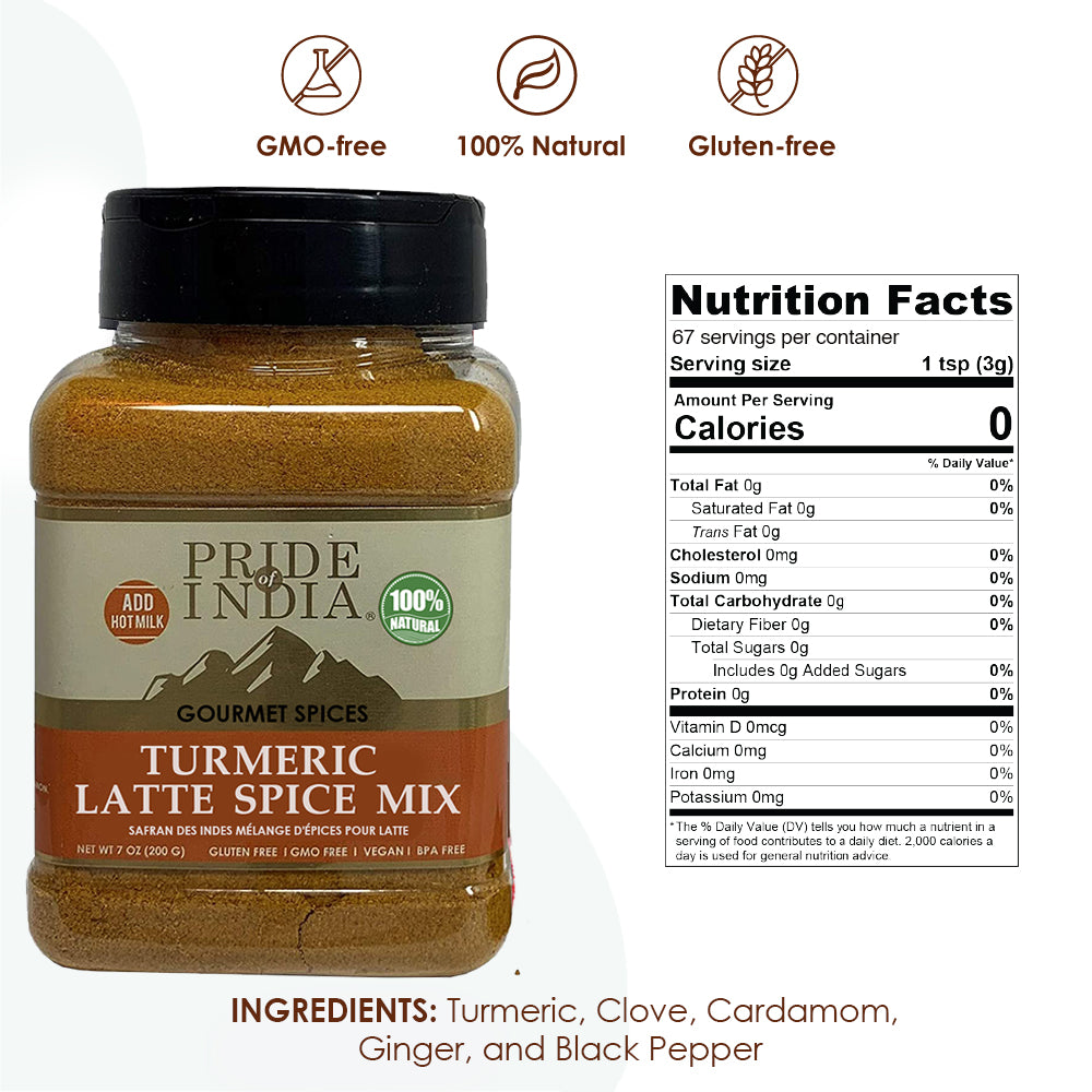 Gourmet Turmeric Latte Tea Spice Mix