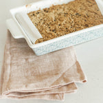 Load image into Gallery viewer, Stone Washed Linen Tea Towel - Blush
