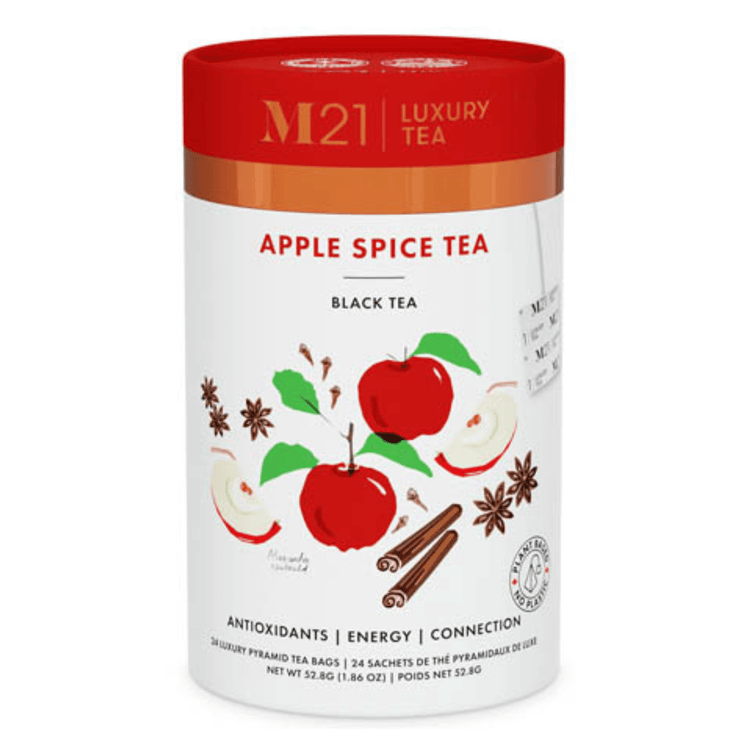 Organic Apple Spice Luxury Tea: Luxury Blend for Fruit Infused Relaxation - The Tea Palace