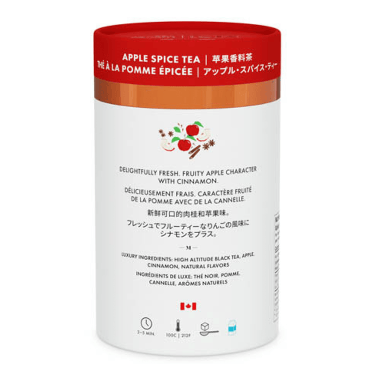 Organic Apple Spice Luxury Tea: Luxury Blend for Fruit Infused Relaxation - The Tea Palace