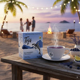 Herbal fruit black tea blend