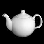Load image into Gallery viewer, White Teapot 17 Oz | 500 Ml
