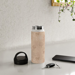 Load image into Gallery viewer, Desert Leaf Handle Lid Water Bottle
