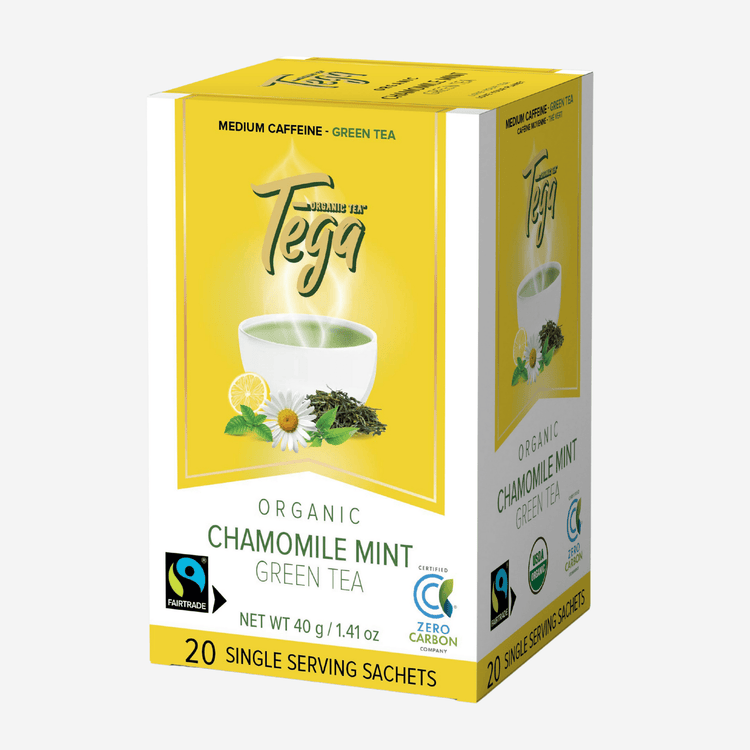 Premium flavored green tea