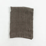 Load image into Gallery viewer, Stone Washed Linen Tea Towel - Iron Ore
