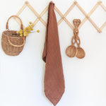 Load image into Gallery viewer, Stone Washed Linen Tea Towel - Terracotta
