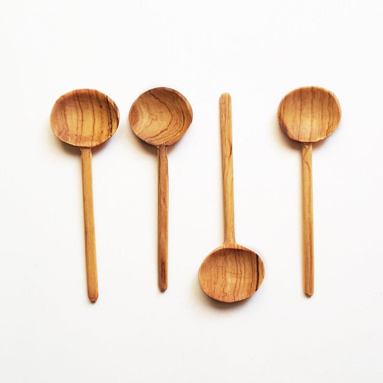 Wooden coffee spoons