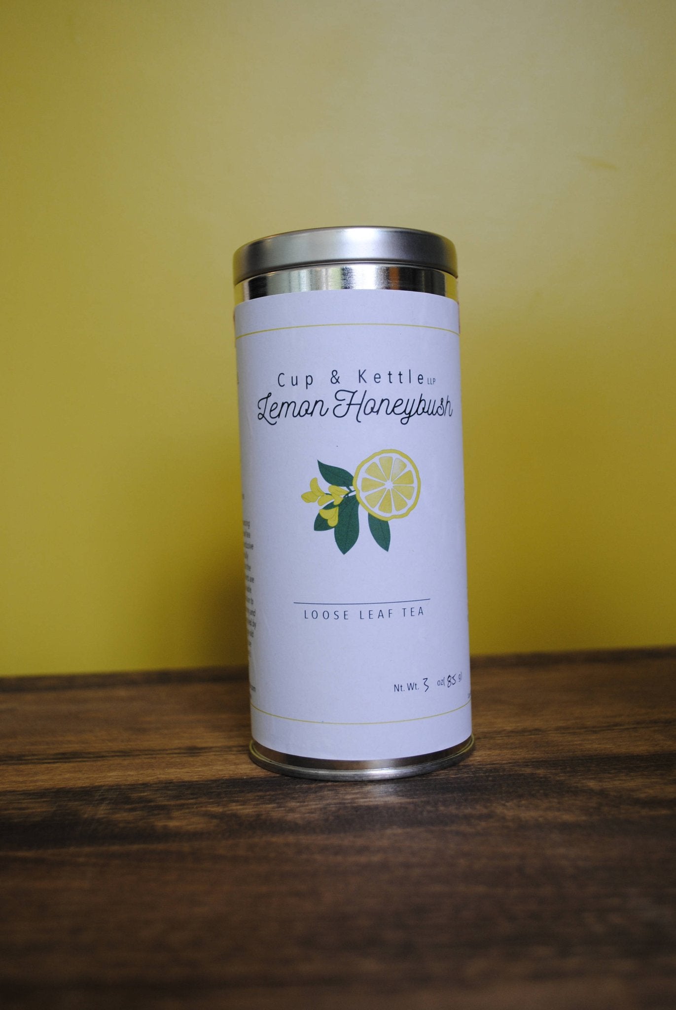 Herbal Lemon Honeybush Tea Blend - 3 oz Tin - The Tea Palace