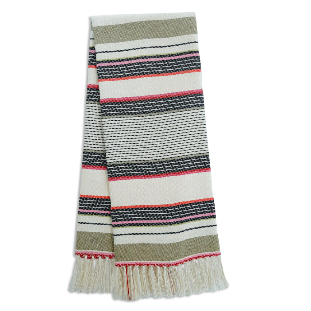Macheo Multi Striped Tea Towel