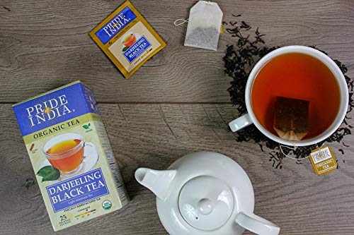 Organic Darjeeling Afternoon Black Tea Bags - Pack of 6