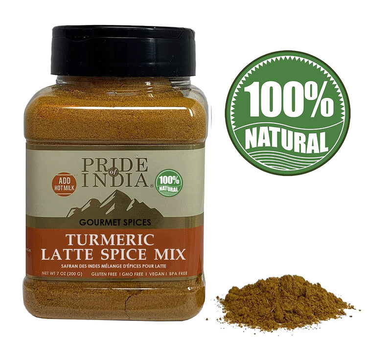 8 oz Turmeric Latte Tea Spice Mix - Golden Blend for your Morning Boost - The Tea Palace