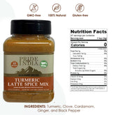 8 oz Turmeric Latte Tea Spice Mix - Golden Blend for your Morning Boost - The Tea Palace