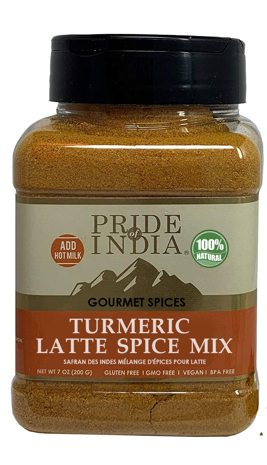 8 oz Turmeric Latte Tea Spice Mix - Golden Blend for your Morning Boost - The Tea Palace